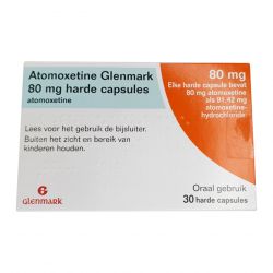 Атомоксетин 80 мг Европа :: Аналог Когниттера :: Glenmark капс. №30 в Чите и области фото
